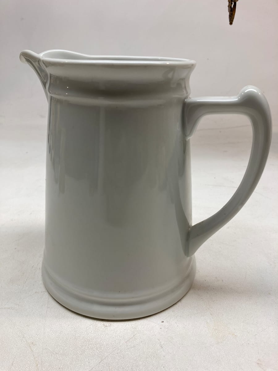 Iron stone pitcher 