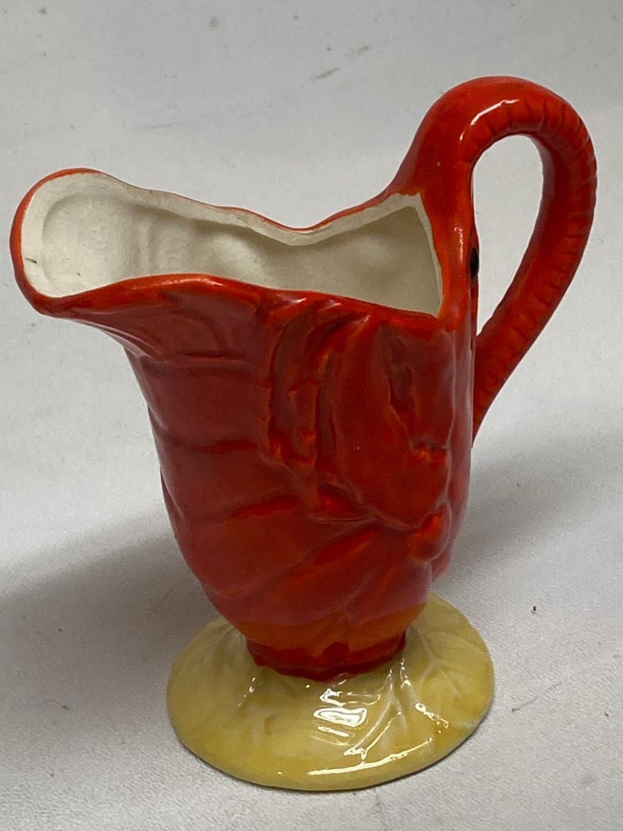 Lobster porcelain mini pitcher 