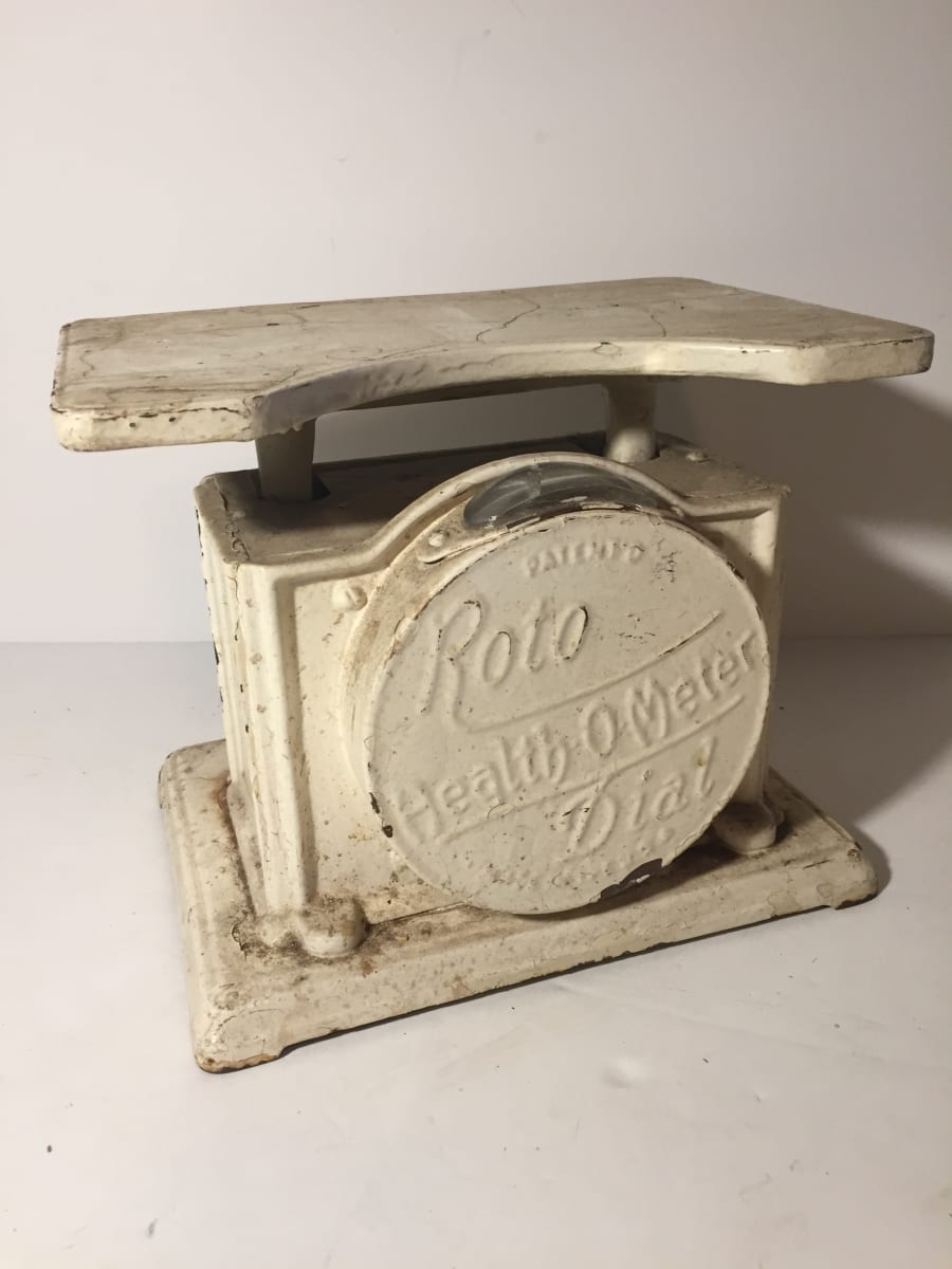 Vintage metal health o meter 