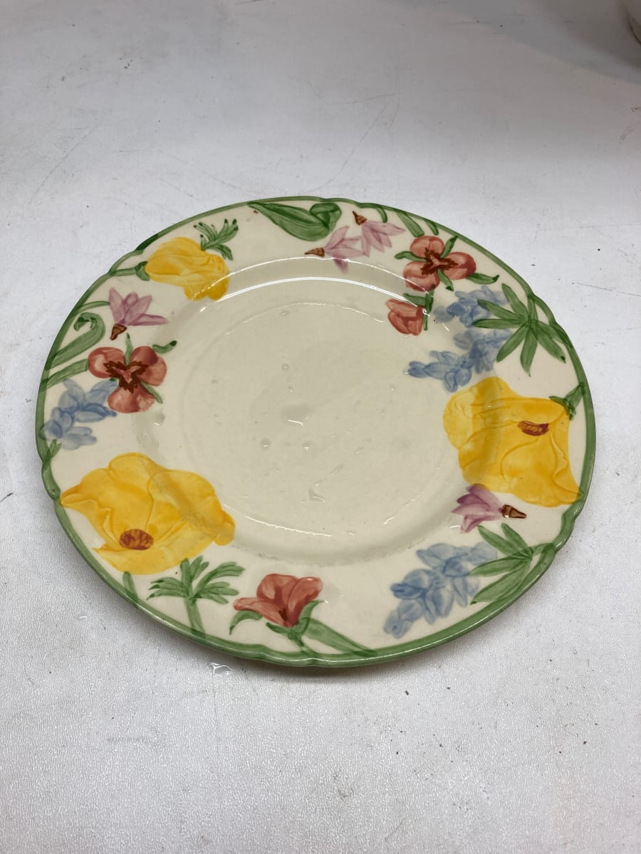 Two Franciscan dinner plates 