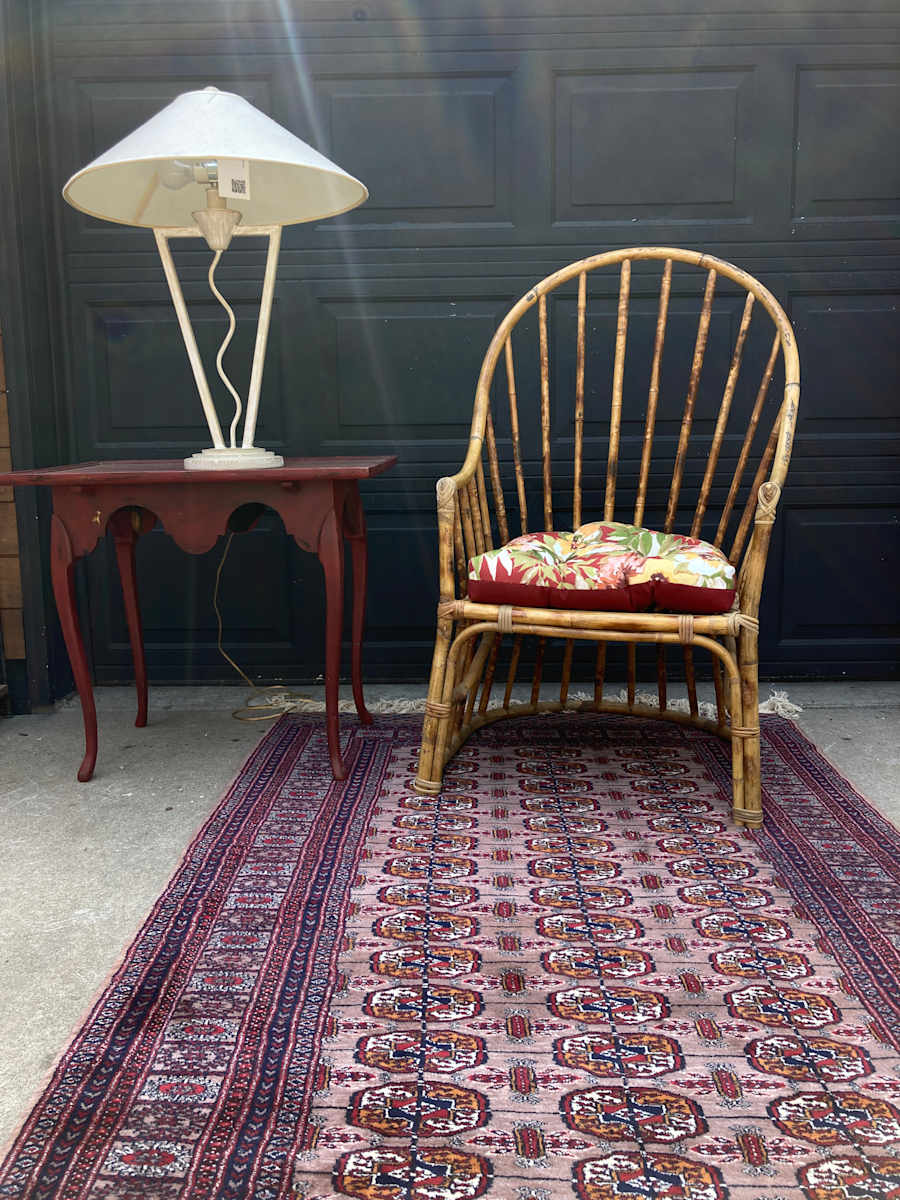 Vintage bamboo chair, Image 1.