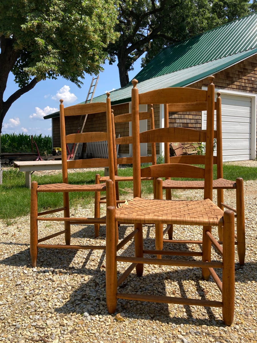 set of 4 Shaker chairs 