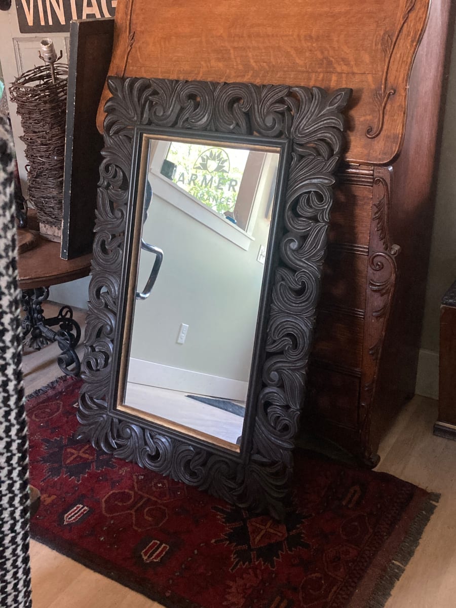 carved mirror 