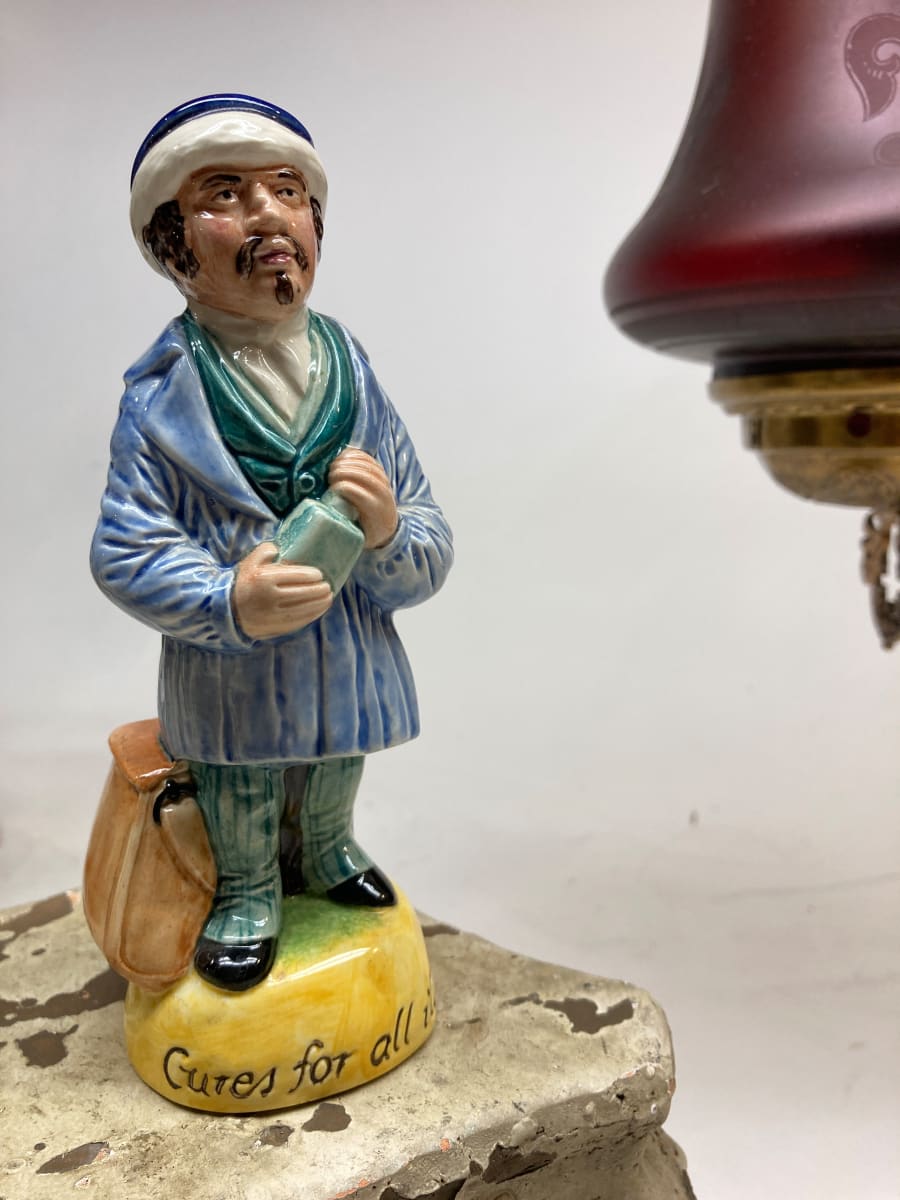 Hand painted porcelain Cures for all figure, Image 2.