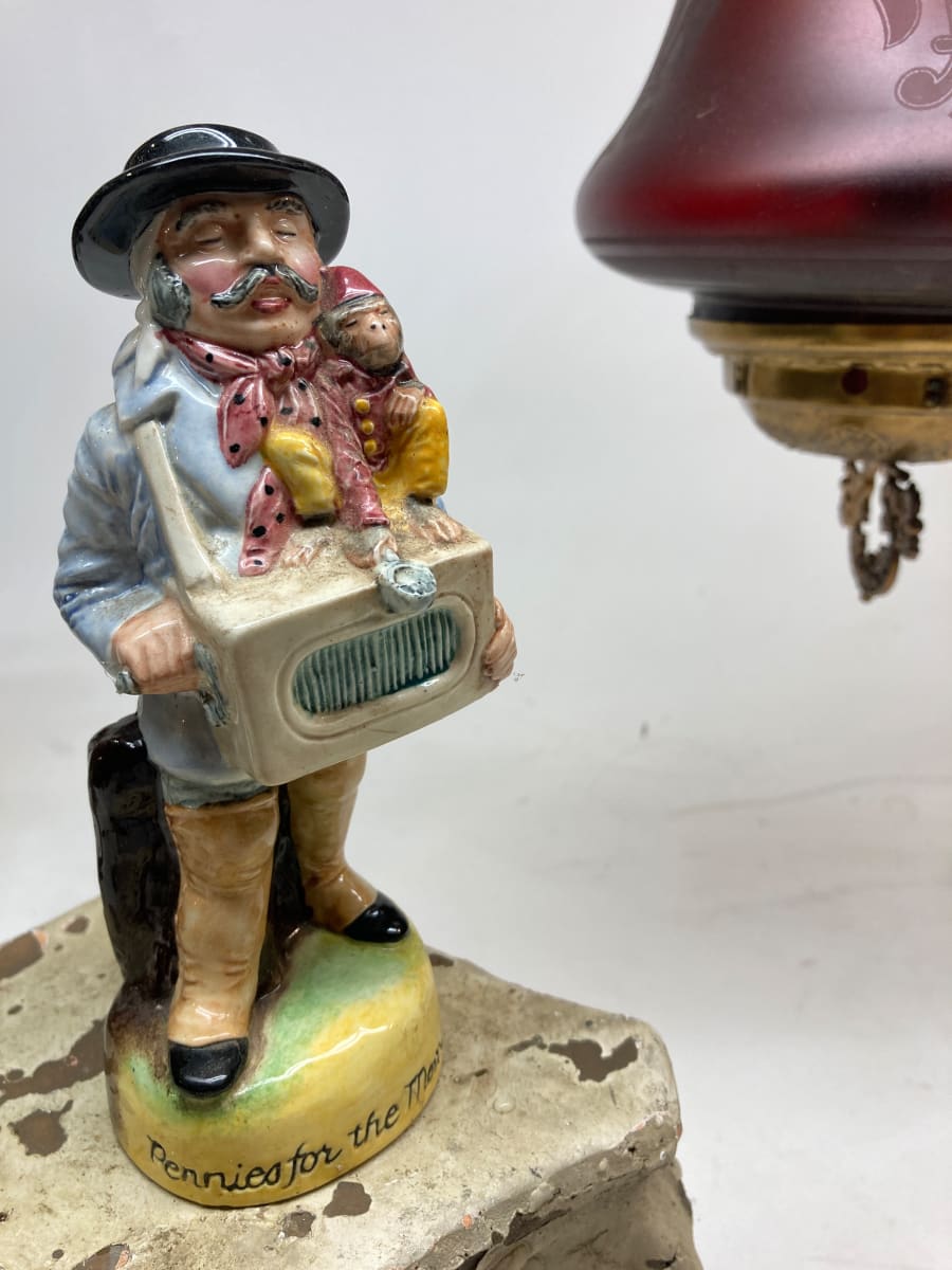 Hand painted porcelain Pennies for the blind, Image 2.