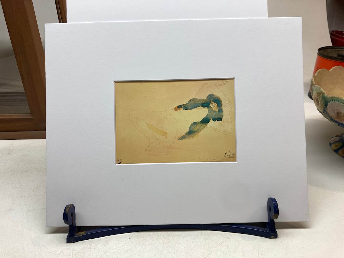Rodin matted print #27, Image 7.