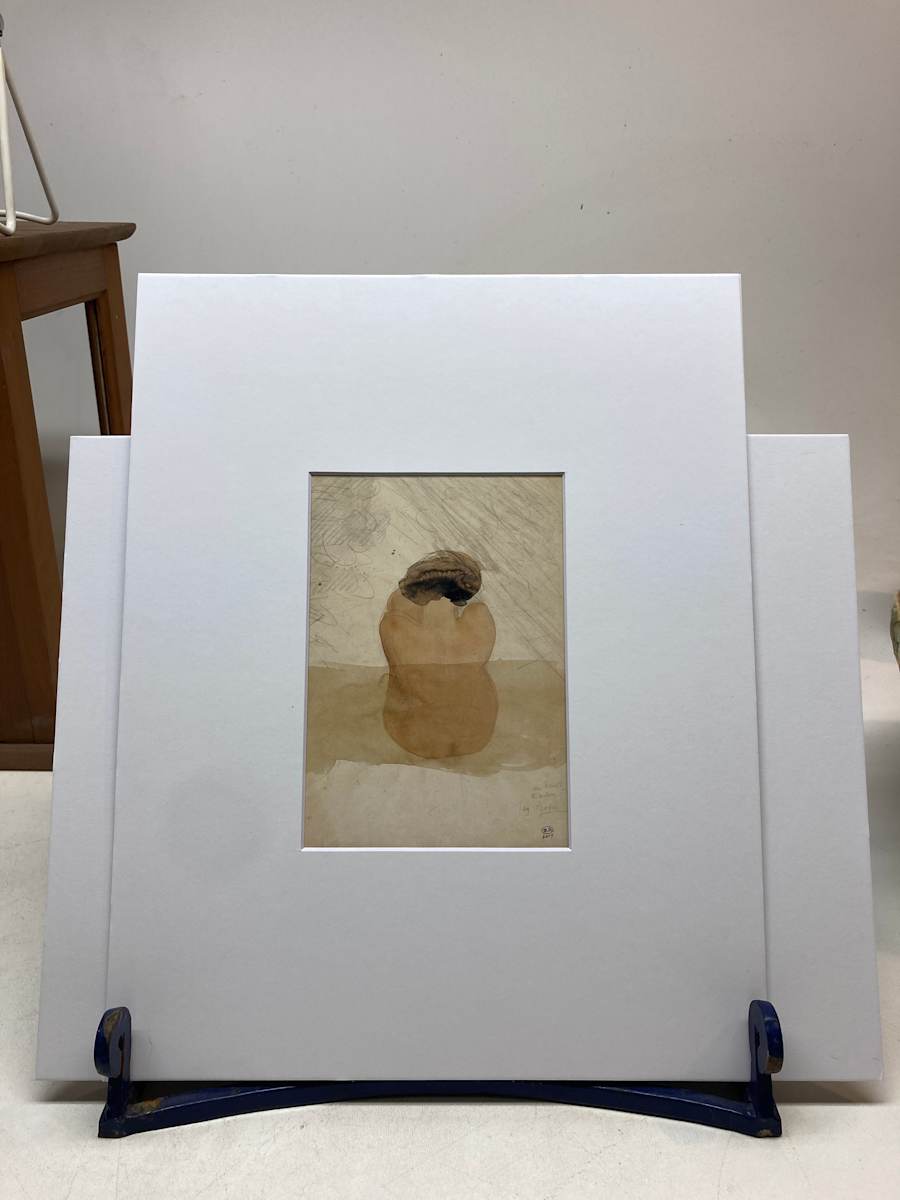Rodin matted print #28, Image 8.