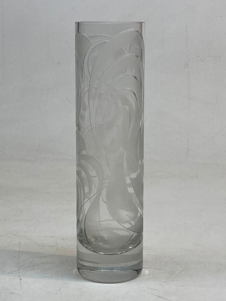 Bjorn Winblad art glass vase 