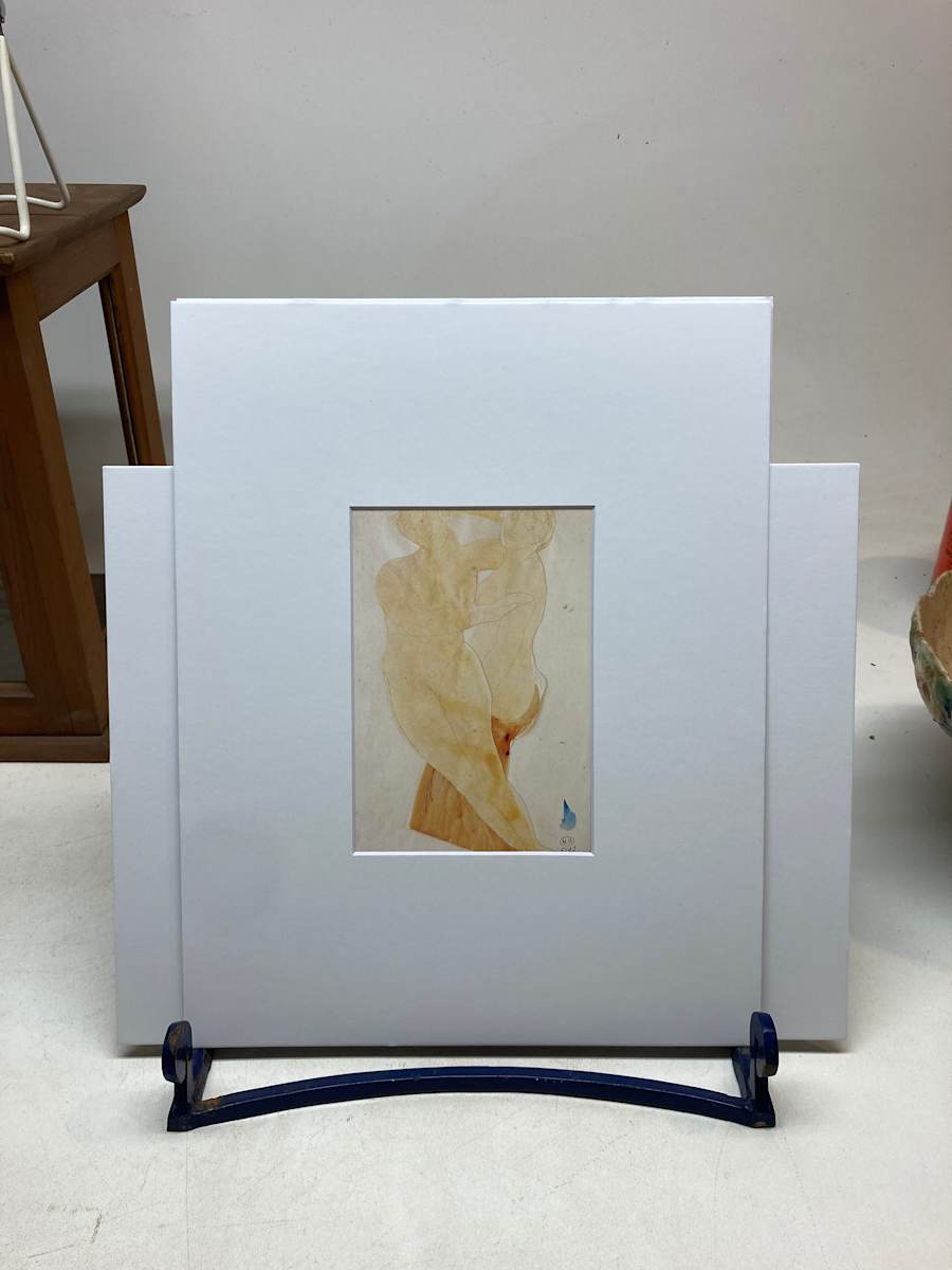 Rodin matted print #2, Image 1.
