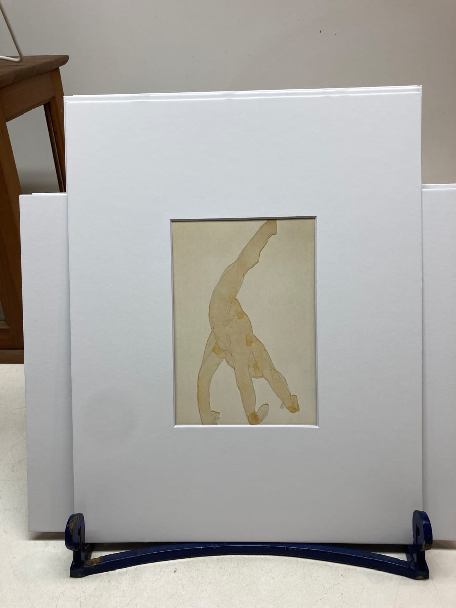 Rodin matted print #8 