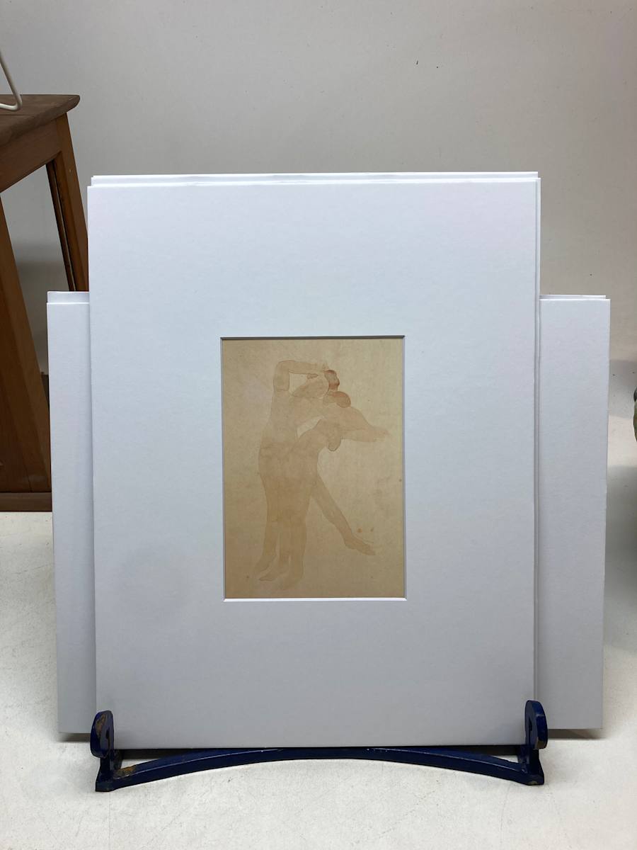 Rodin matted print #16, Image 16.