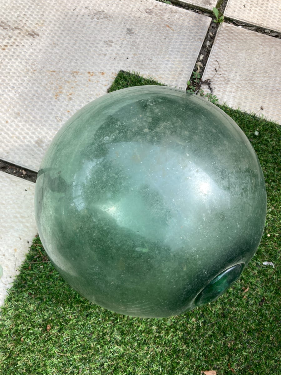 Glass buoy float from Hawaii 