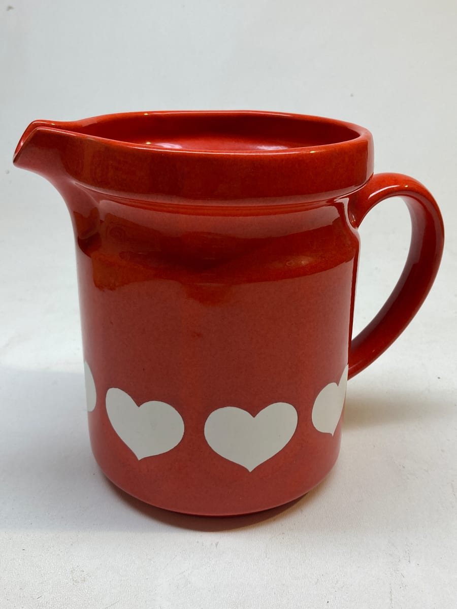 German Heart shaped pitcher 