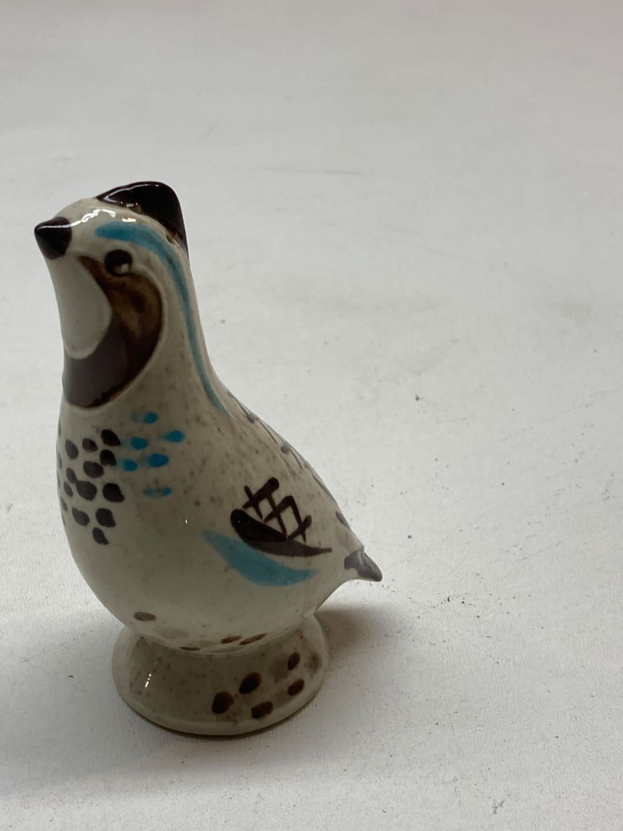 Bobwhite Redwing salt shaker 