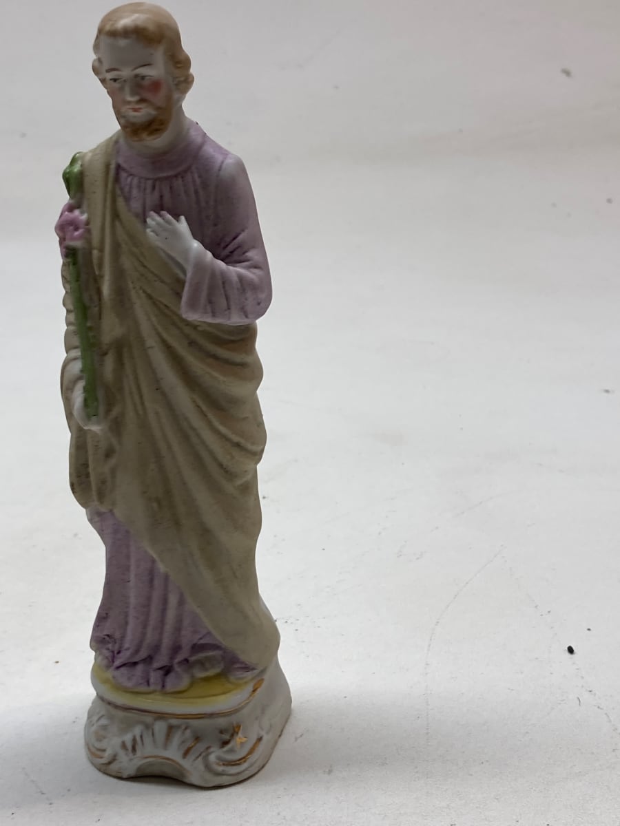 hand decorated Joseph porcelain figure 