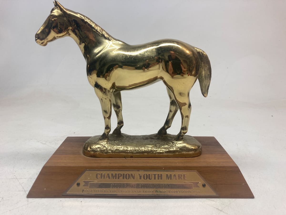 Quarter Horse trophy 