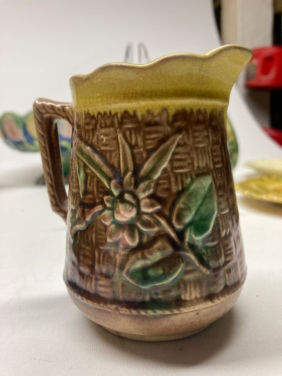 Small Majolica pitcher 