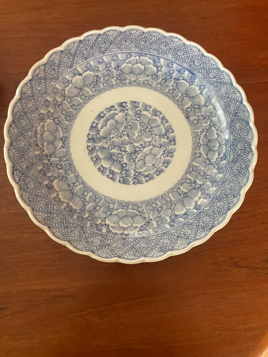 Large Imari platter 