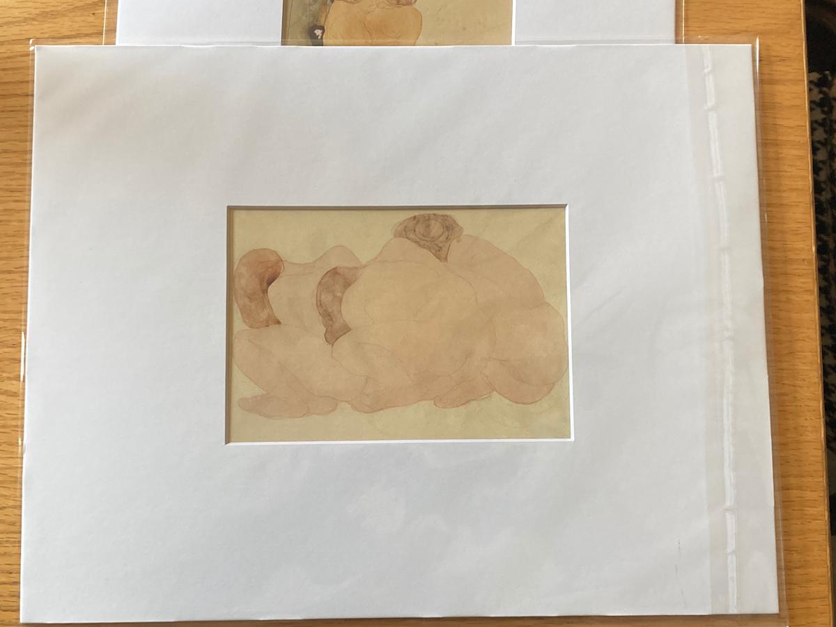 Rodin matted print #42, Image 3.