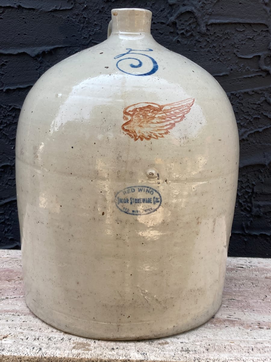 5 gallon Redwing beehive jug 