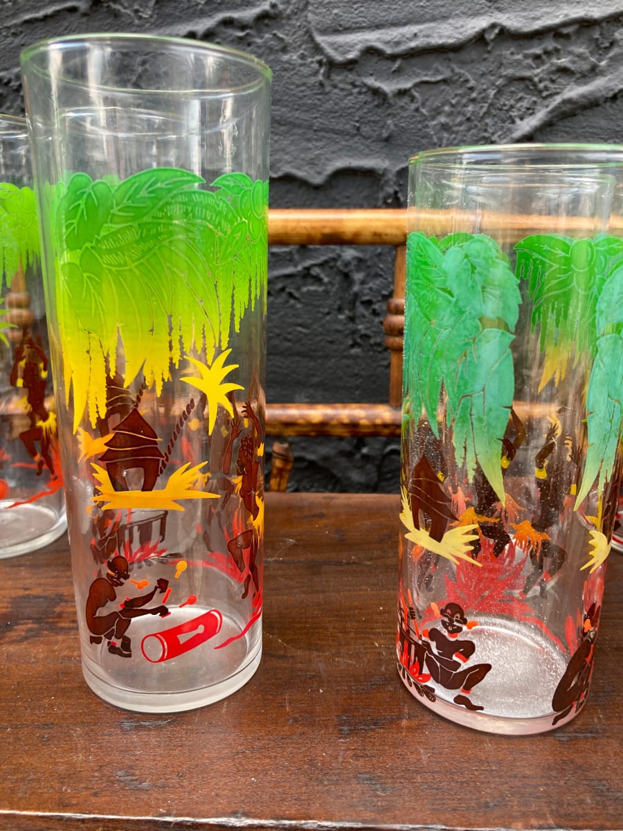 Set of Jungle glasses 