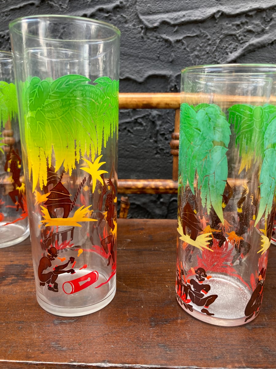 Set of Jungle glasses, Image 4.