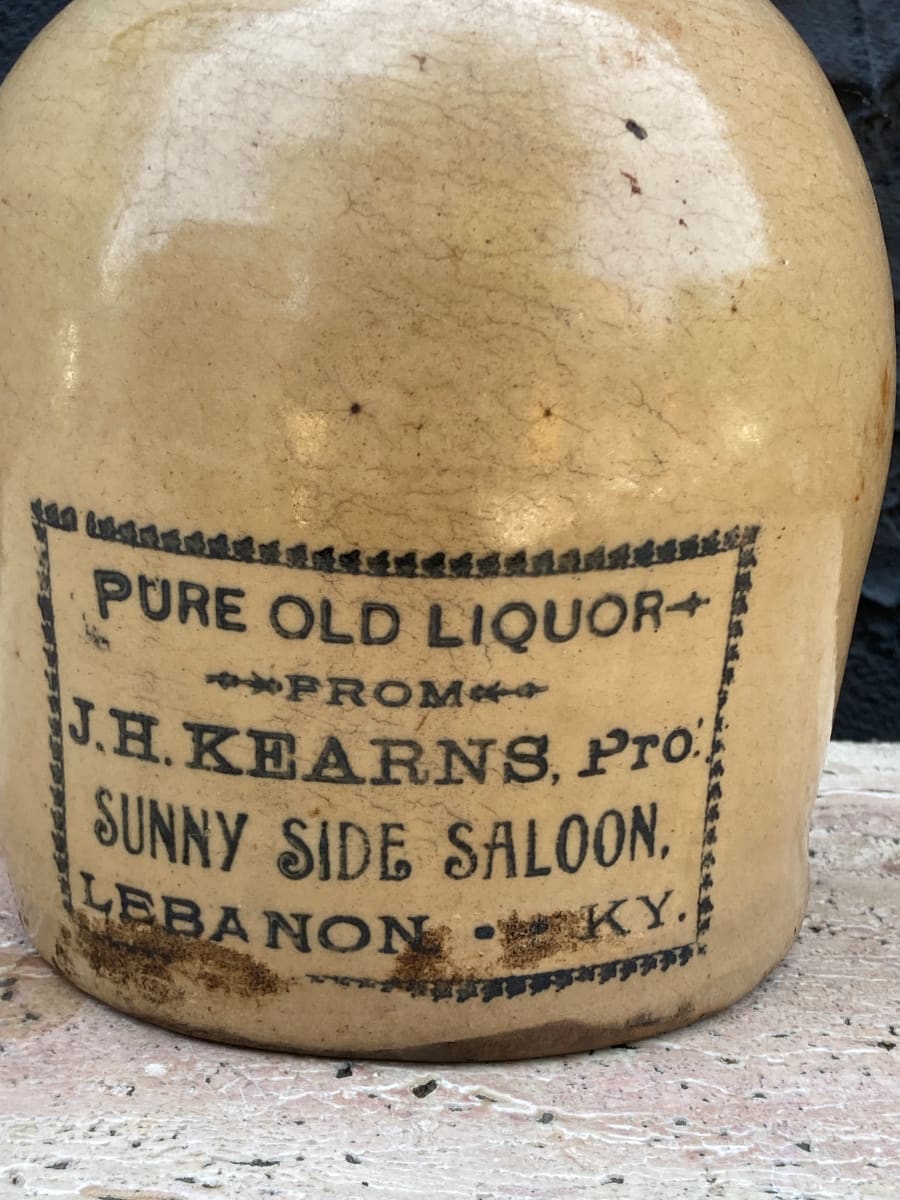 Pure old liquor Kentucky jug 