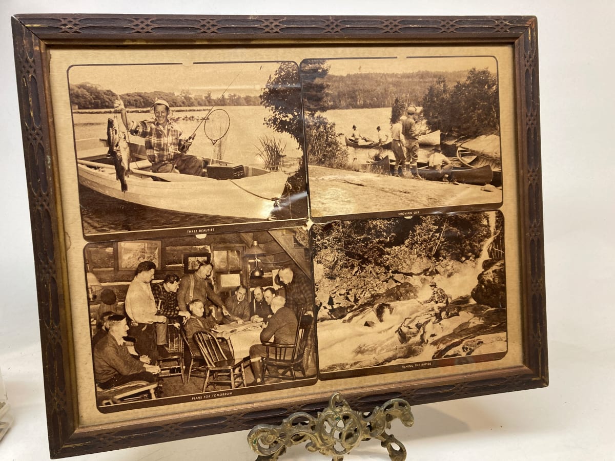 Framed fishing images 