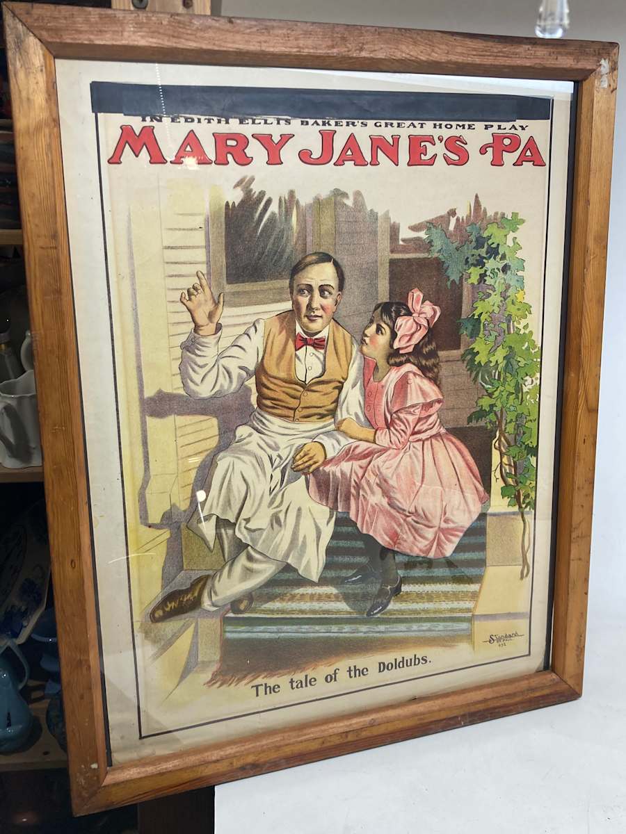 Mary Janes PA vintage poster, Image 2.