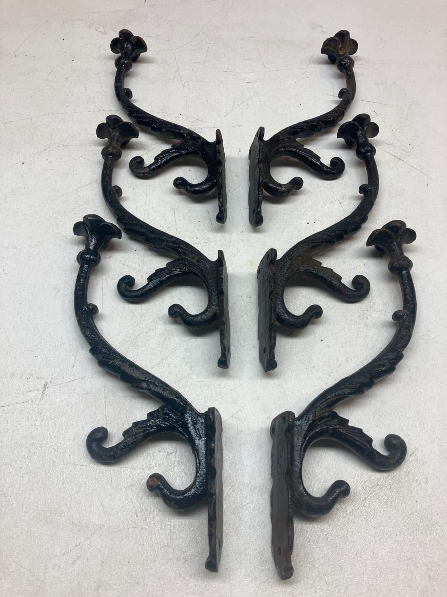 black iron hooks 