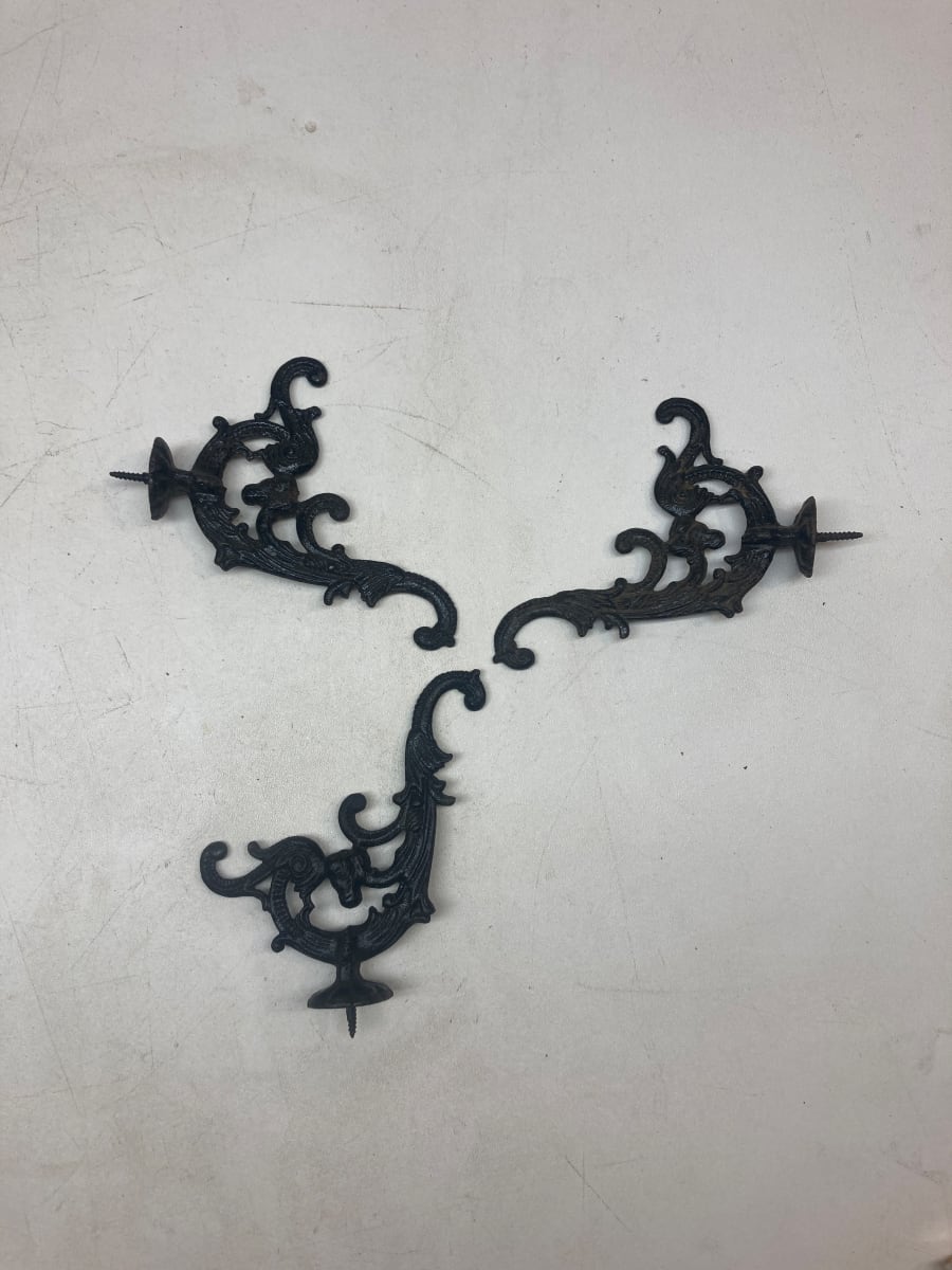 black metal hooks 