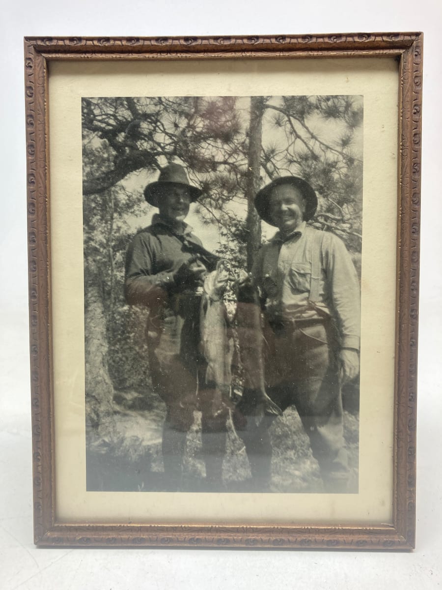 vintage photograph of fishermen 