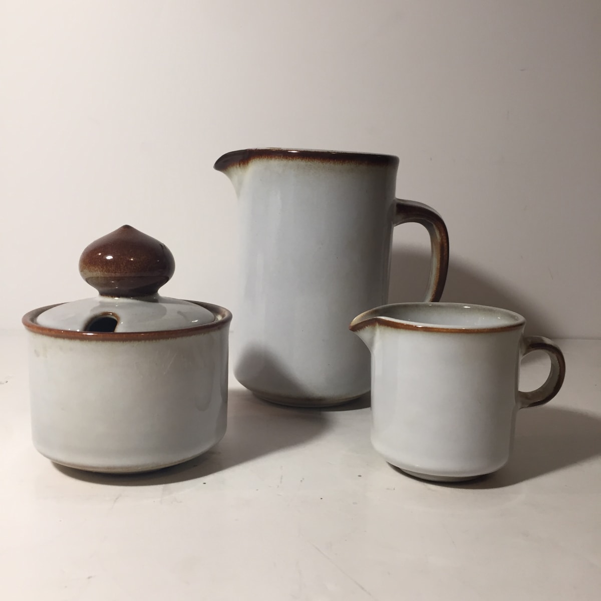 3 piece Denmark coffee and creamer set, Image 3.