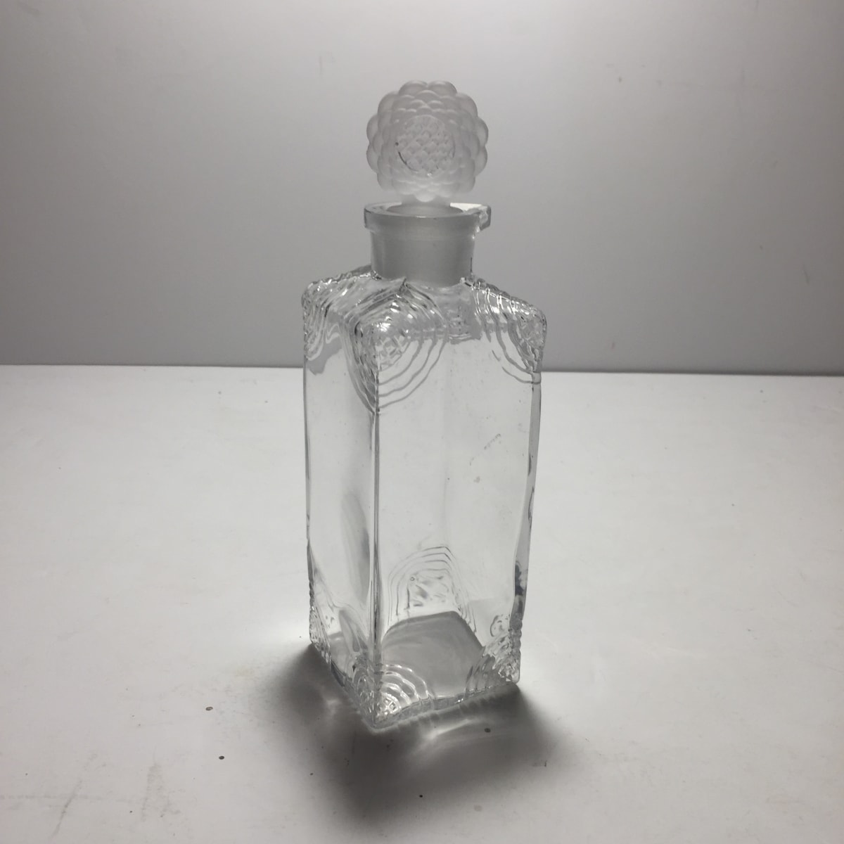 art deco  art glass cruet 