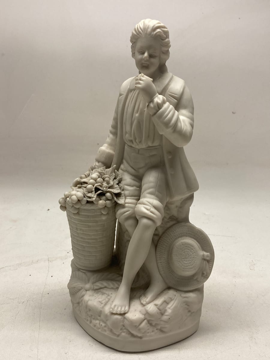 Parian porcelain male figure, Image 2.