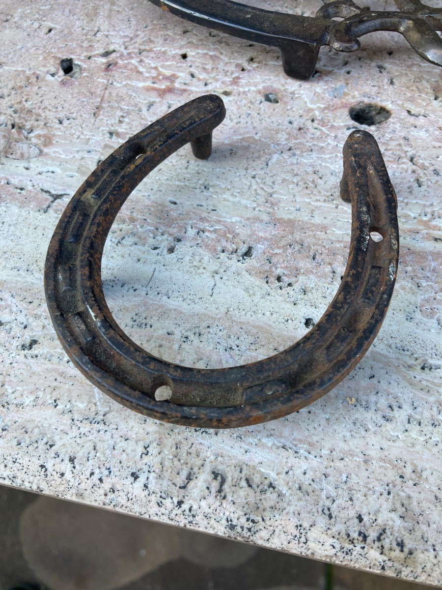 Horse shoe trivet 