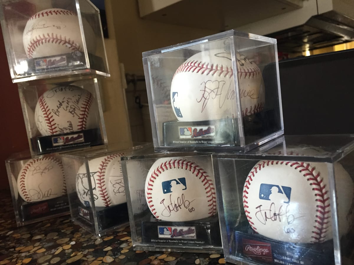 Major league signed baseballs 