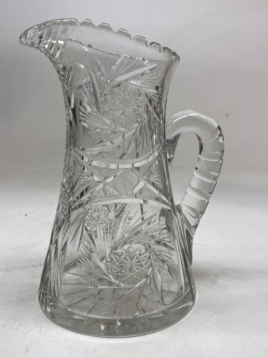Victorian glass pitcher, Image 2.
