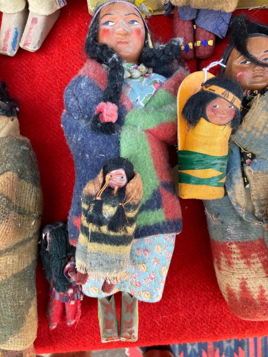 Skookum Indian doll with braids 