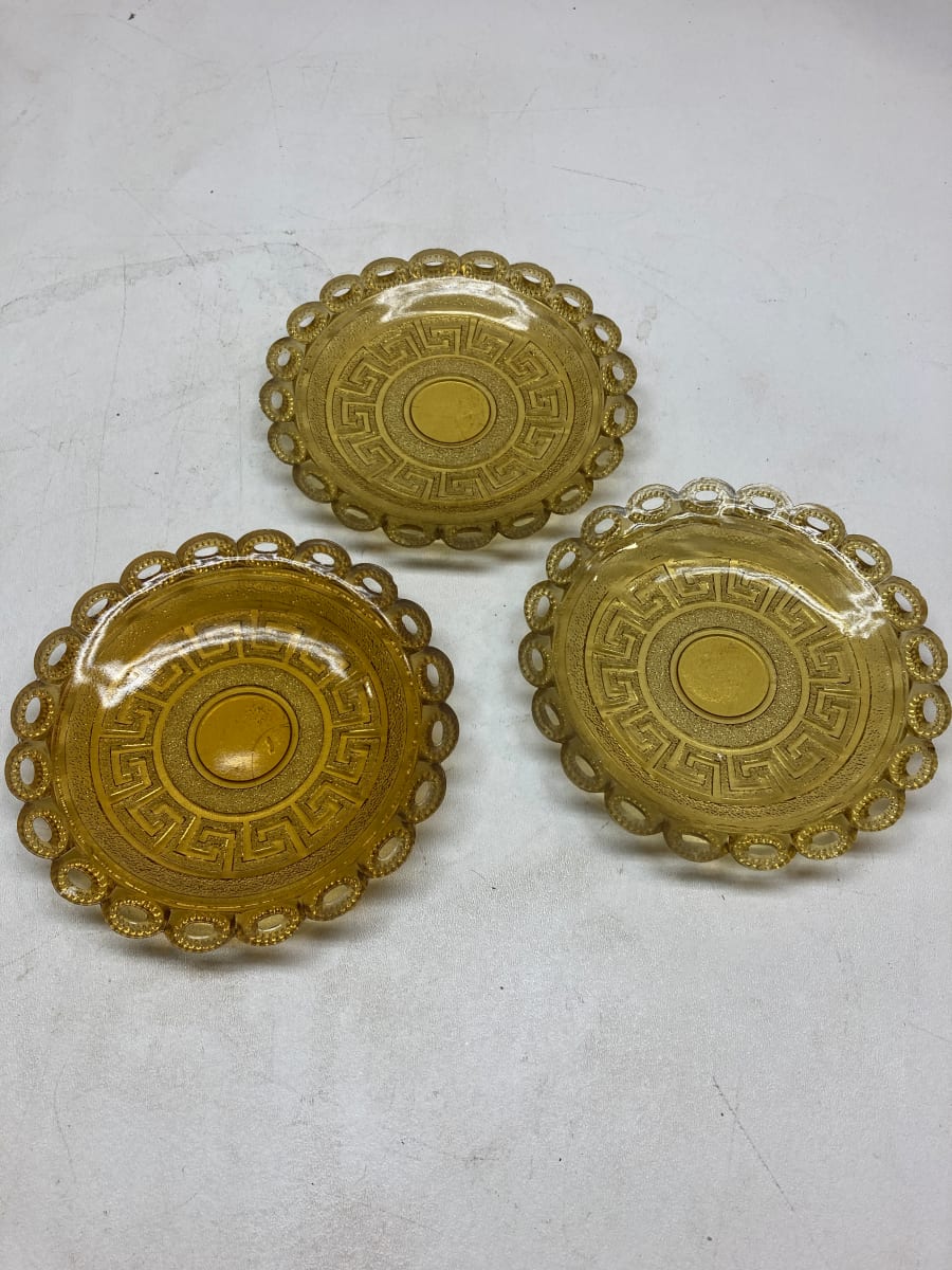 amber EAPG dishes 