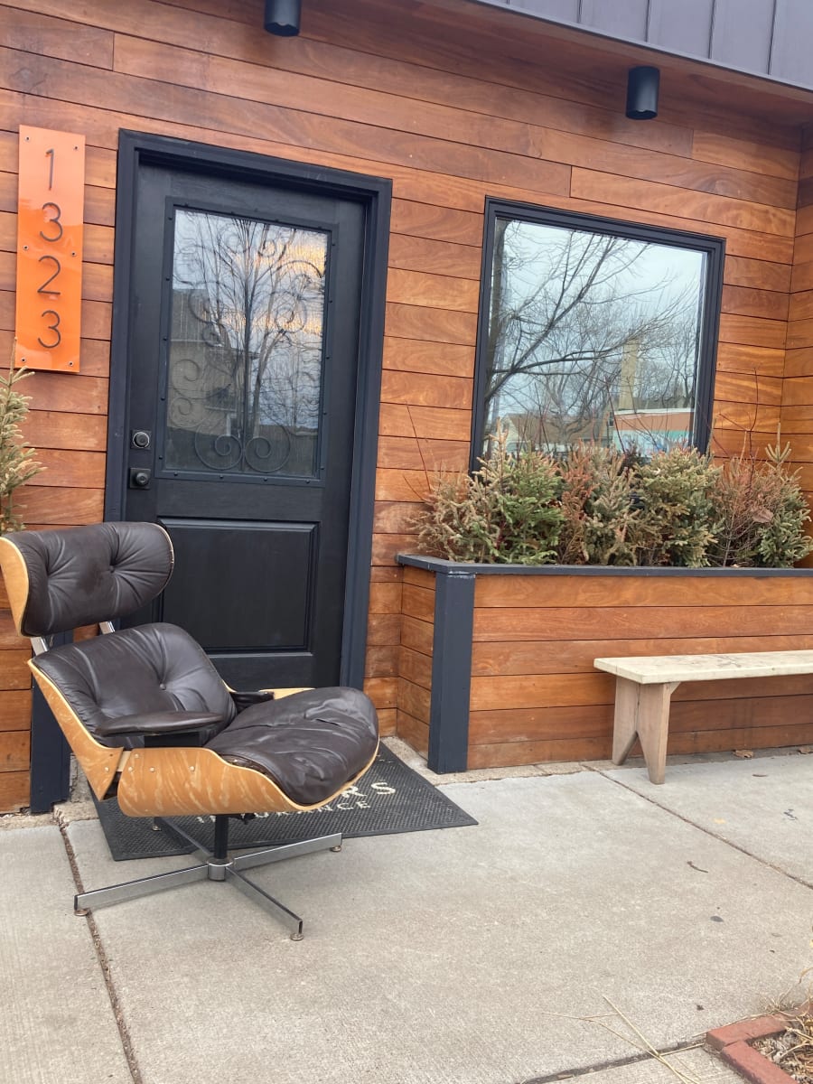 mid century lounge chair 