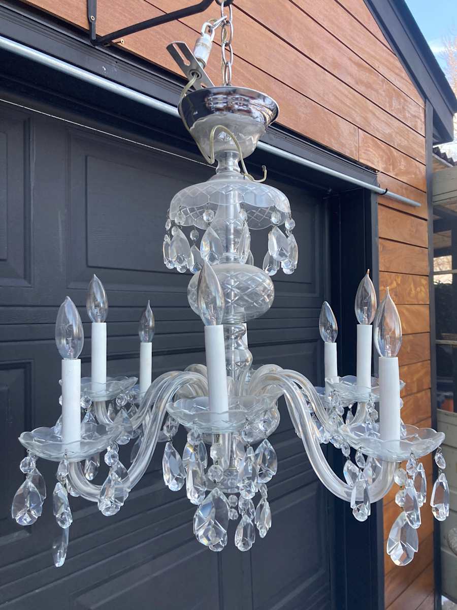 Crystal Chandelier, Image 1.