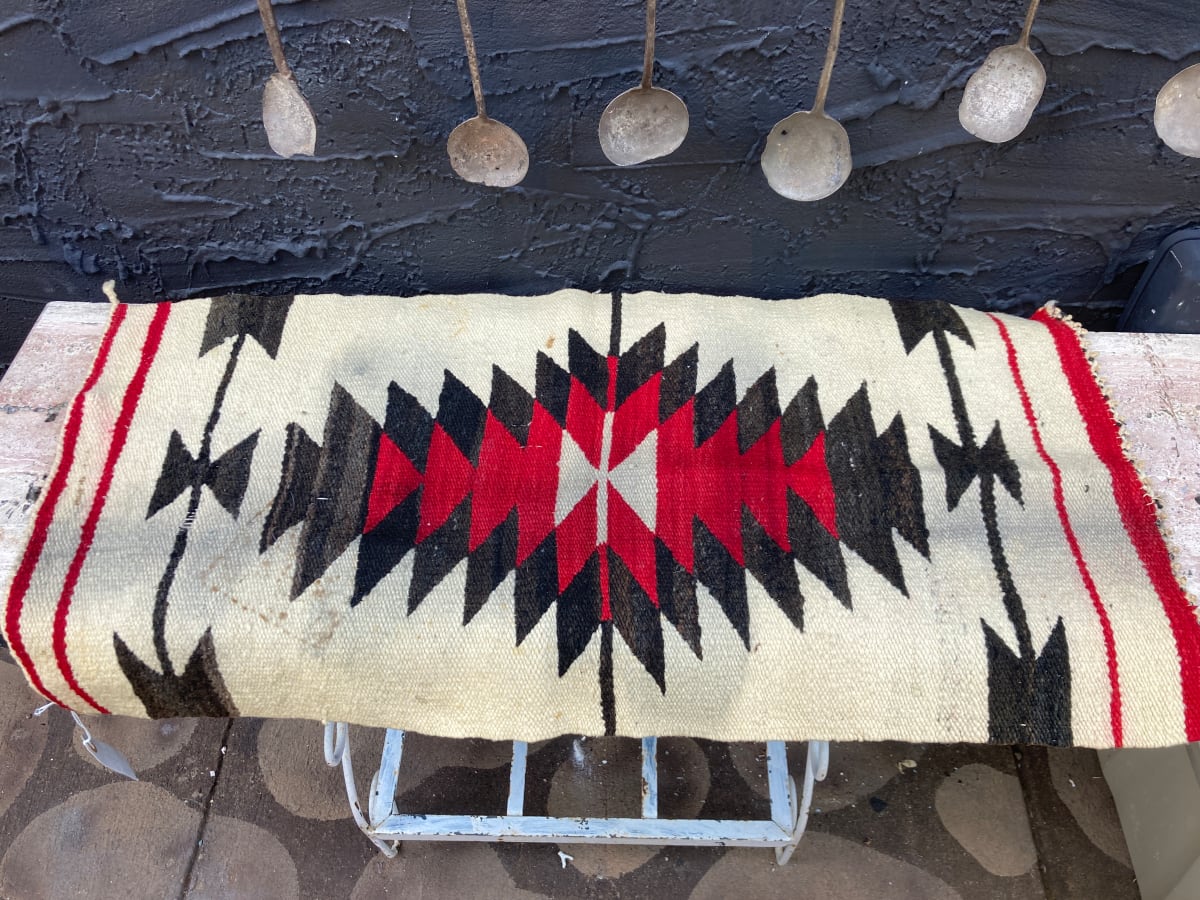 Navajo table top blanket 