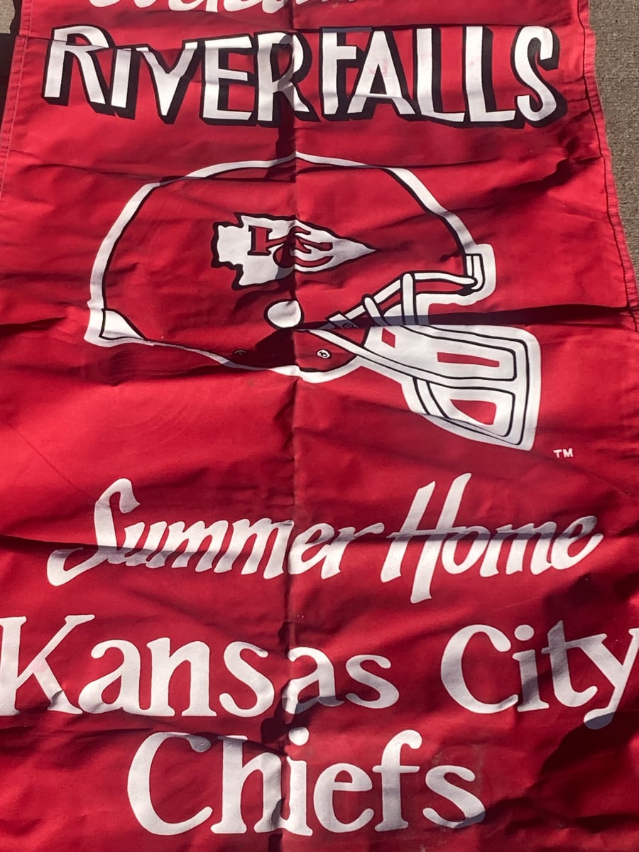 River Falls Kansas City Chiefs training camp banner 