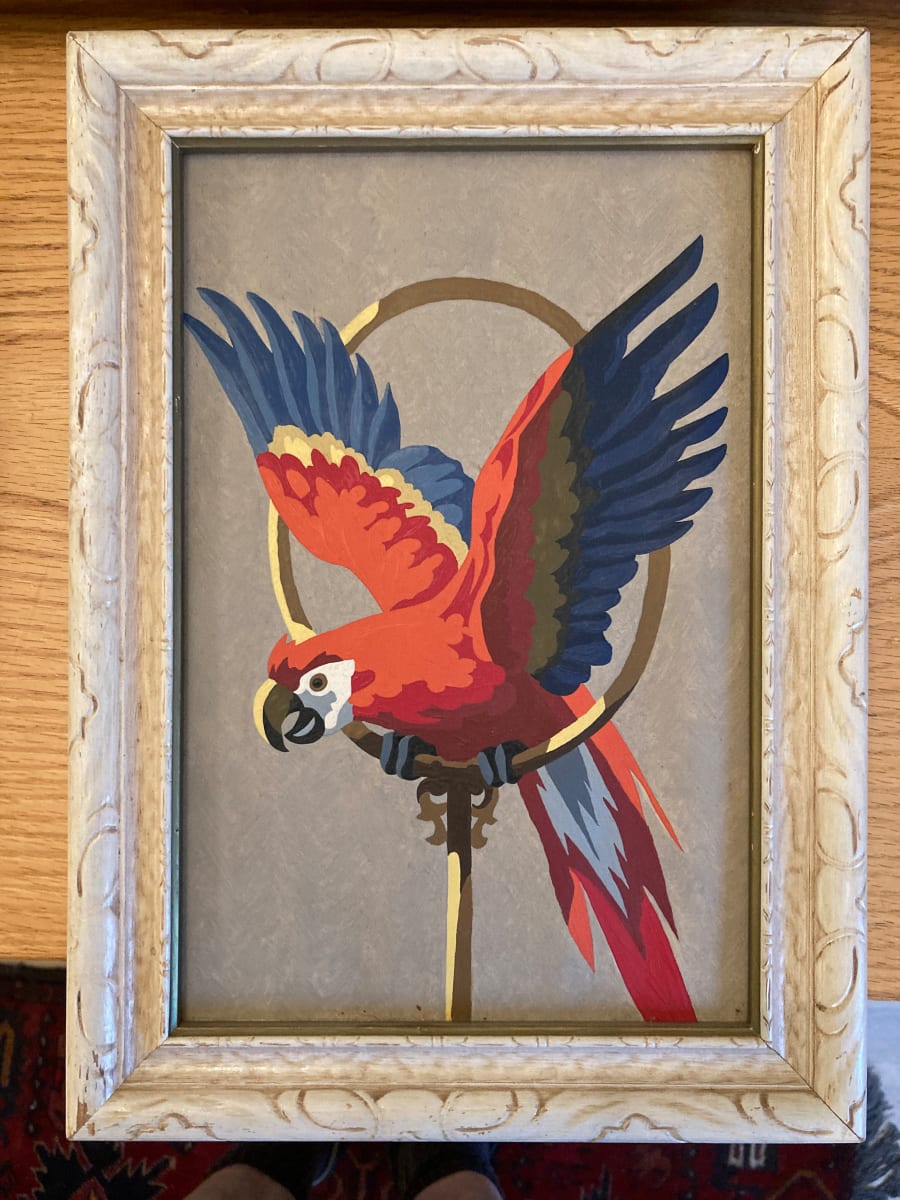 Parrot painting, Image 2.