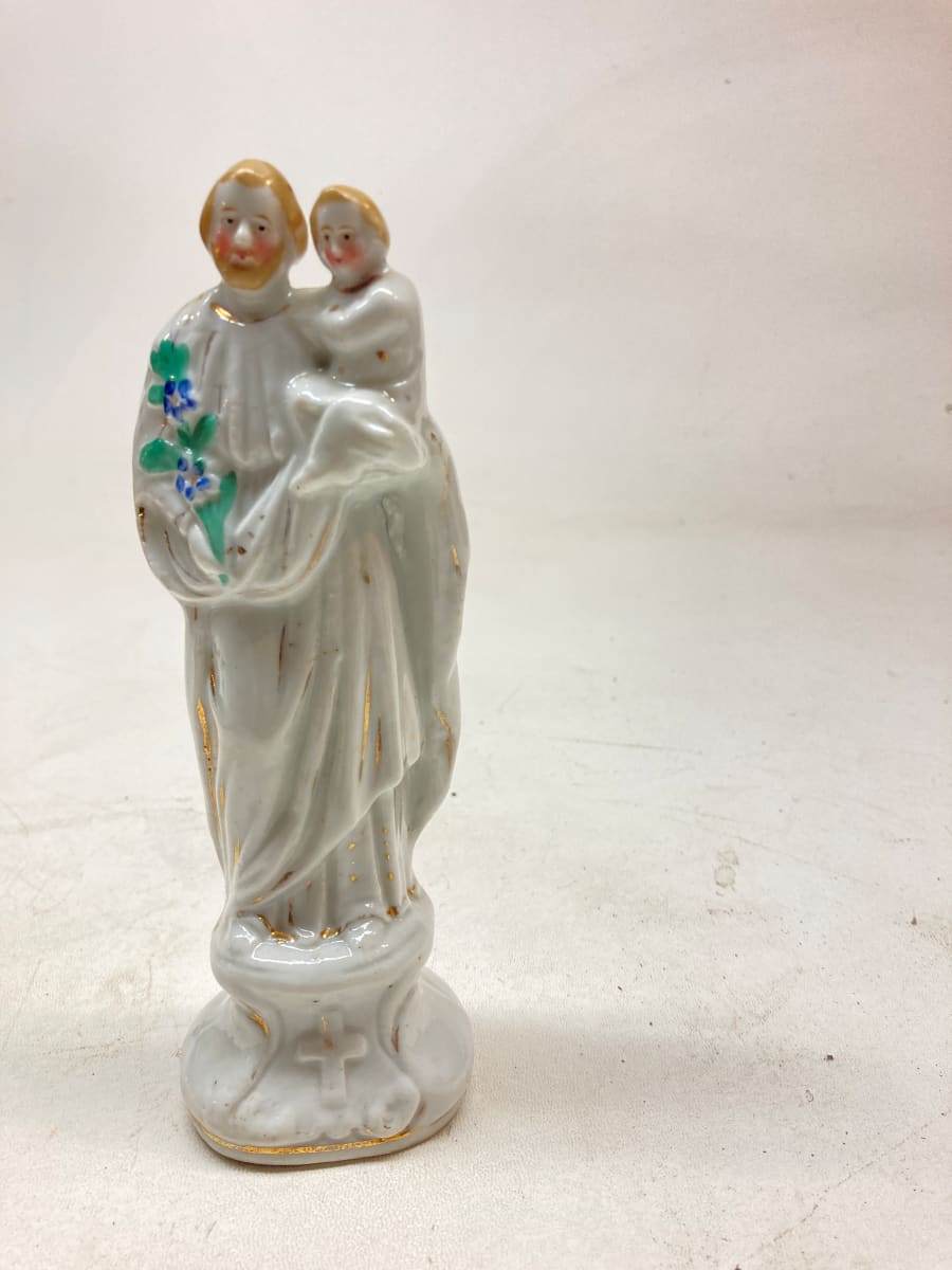 porcelain Jesus figure 