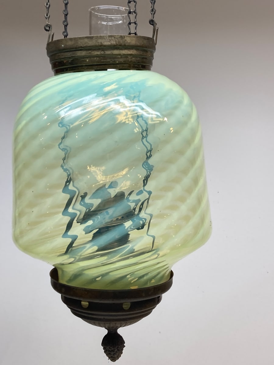 Victorian hanging light fixture, Image 1.