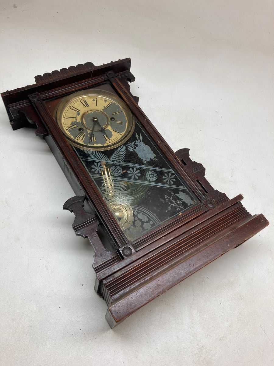 turn of the century kitchen clock 