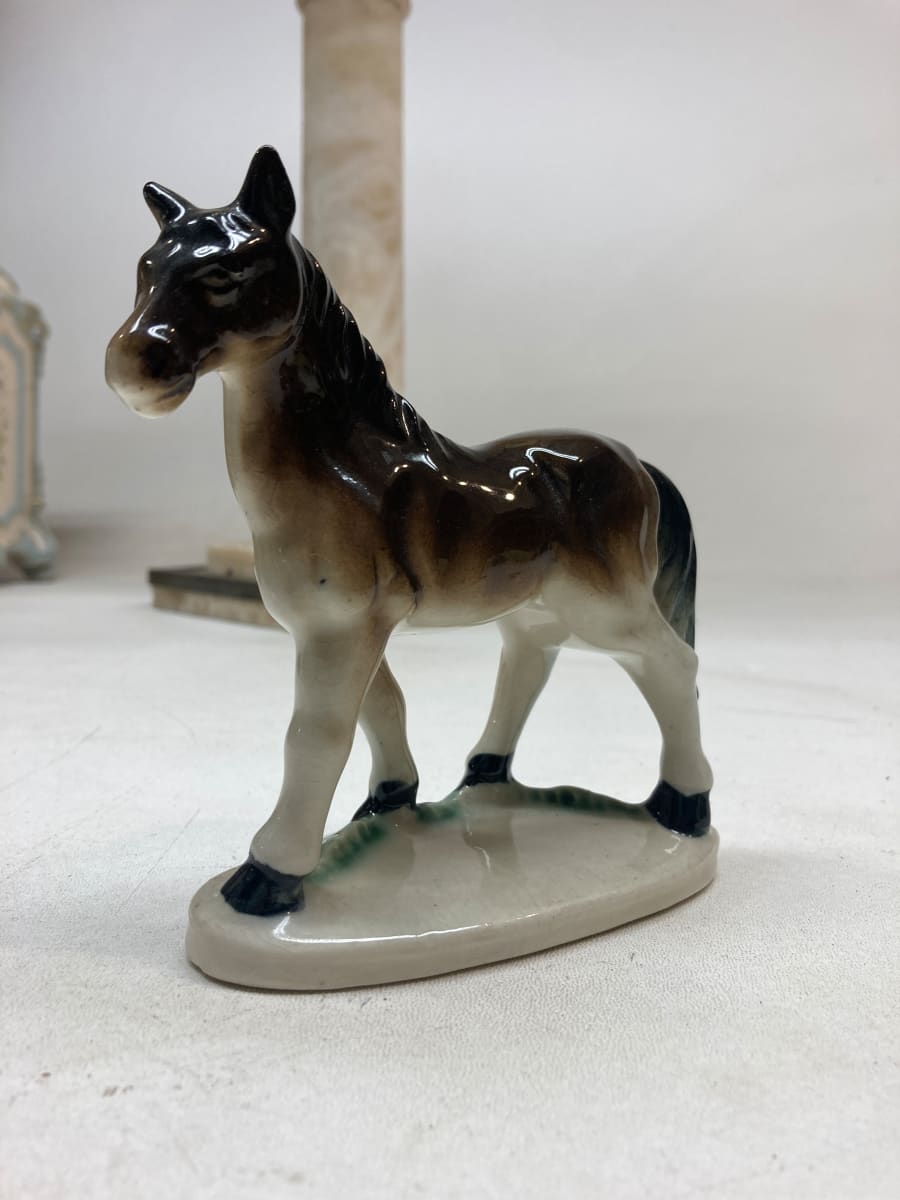 horse glass animal 