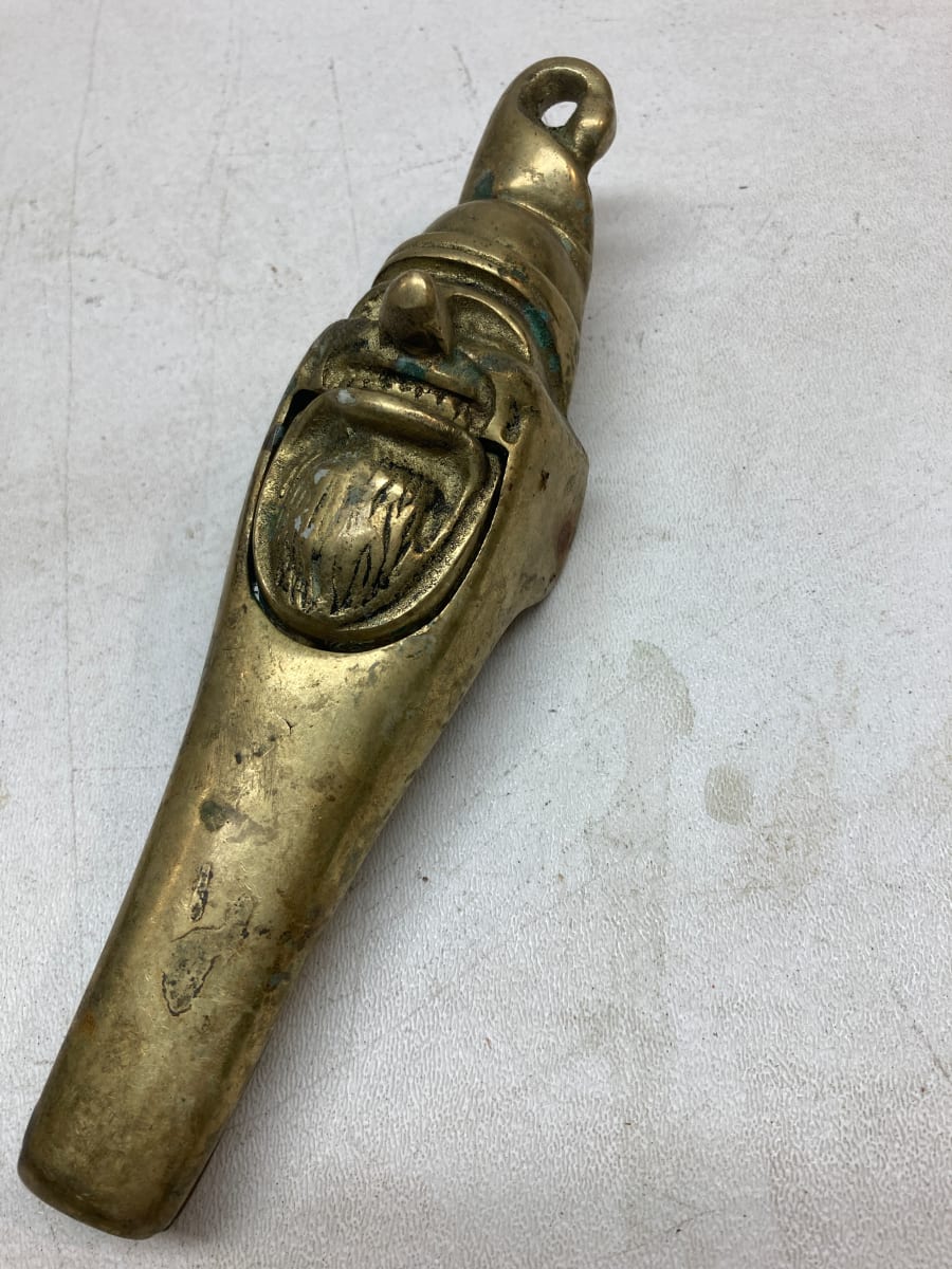 brass gnome nut cracker 